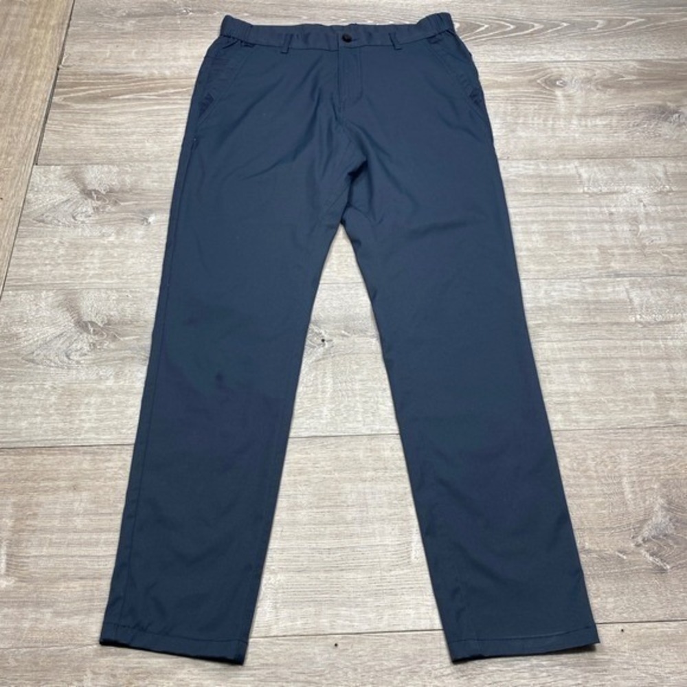 Jack Archer Jetsetter Pants Men 31x30 Deep Blue Performance Travel Golf Trousers